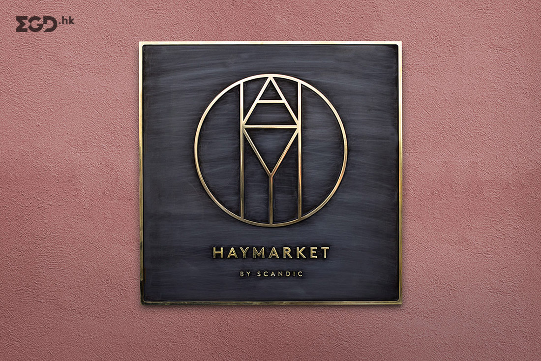 Haymarket酒店品牌及导视系统设计 © 25ah