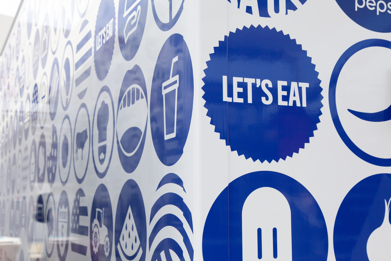 2015年米兰世博会国家食品餐车 © pentagram五角星设计公司