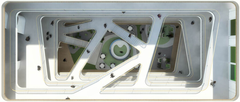 EGD,乌得勒支大学生命科学生命科学孵化器中心,空间图形设计 © silo