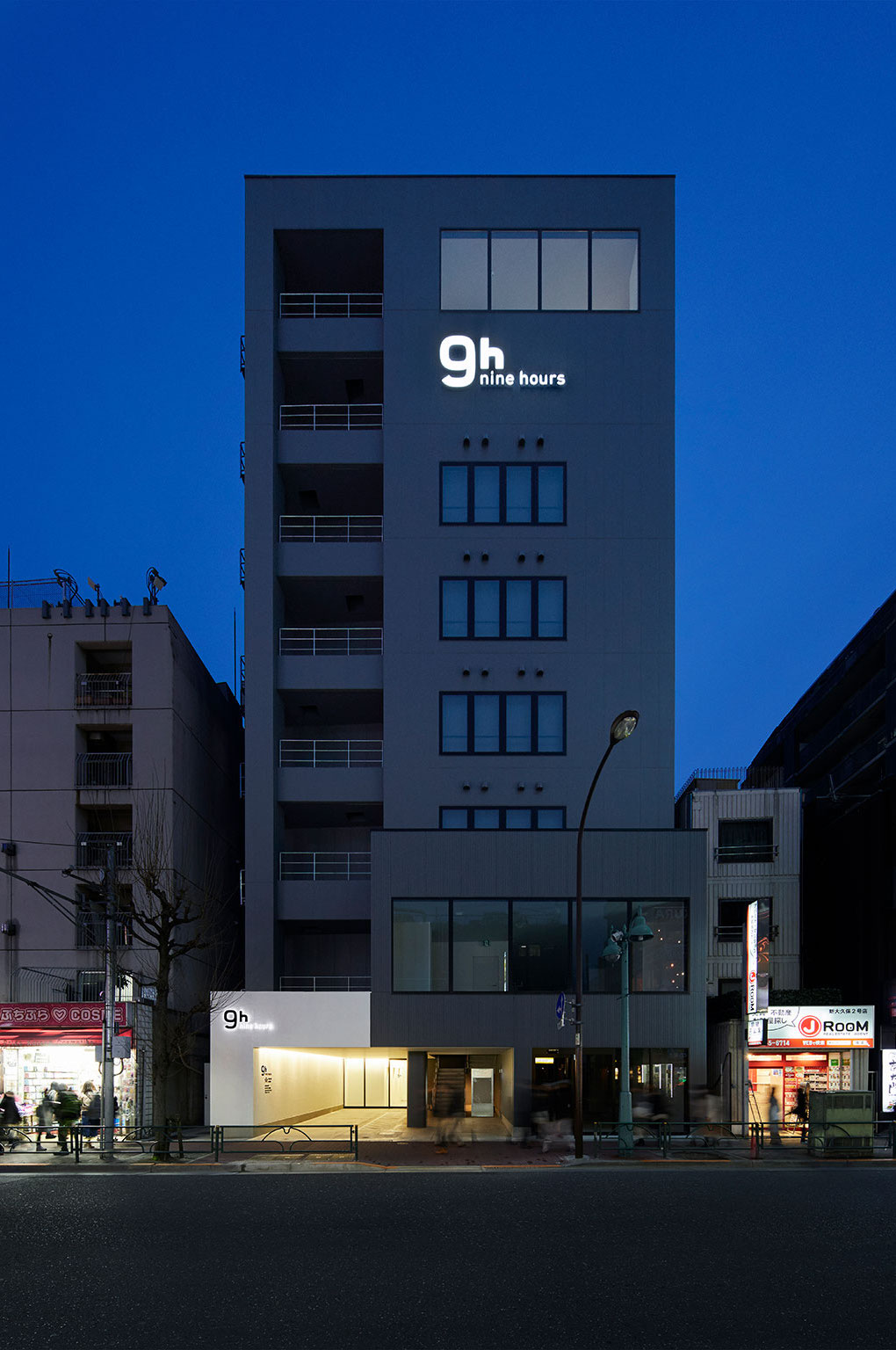 9h北新宿胶囊公寓设计©Design Studio S