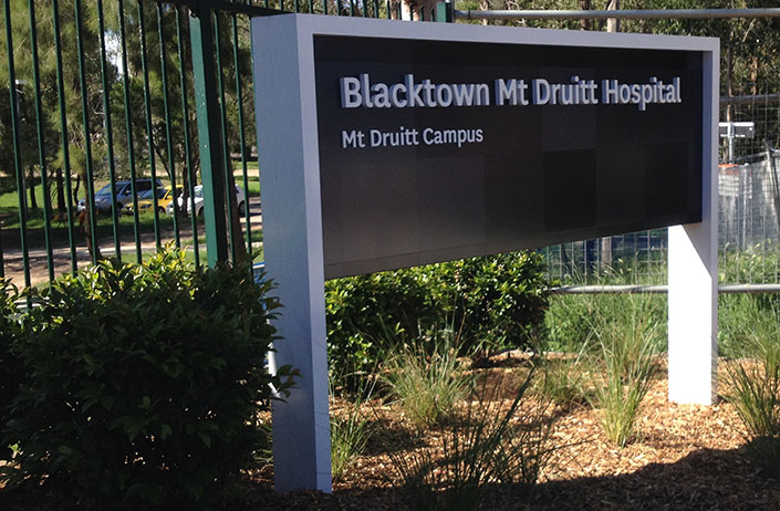 Blacktown & Mt Druitt 医院导视系统设计©idlab
