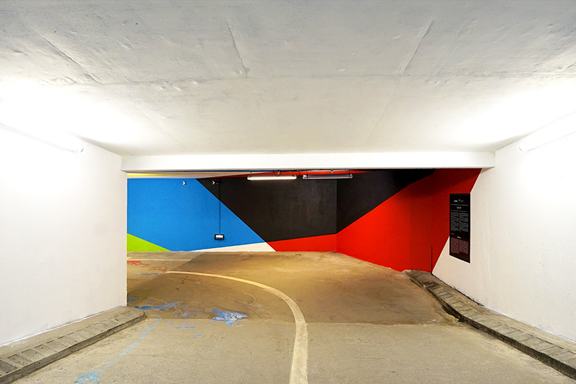 法国勃朗峰停车场环境图形设计