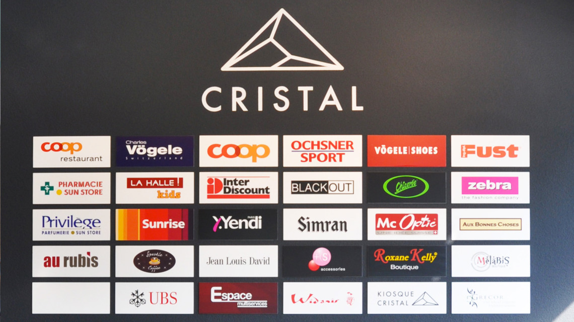 Cristal购物中心标识系统设计©cche
