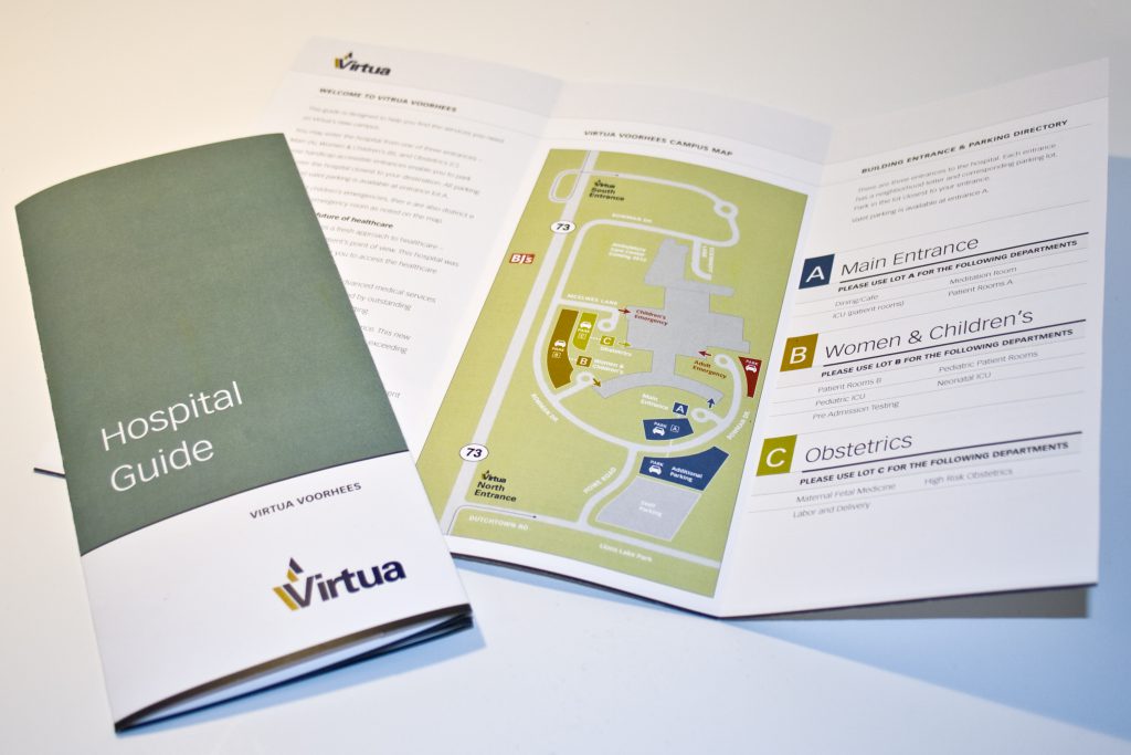 Virtua Voorhees 医疗中心标识系统设计©Exit Design