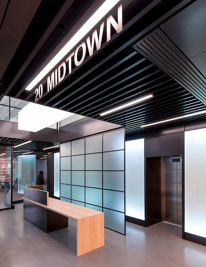 20 Midtown大楼标识系统设计©Aldworth James & Bond