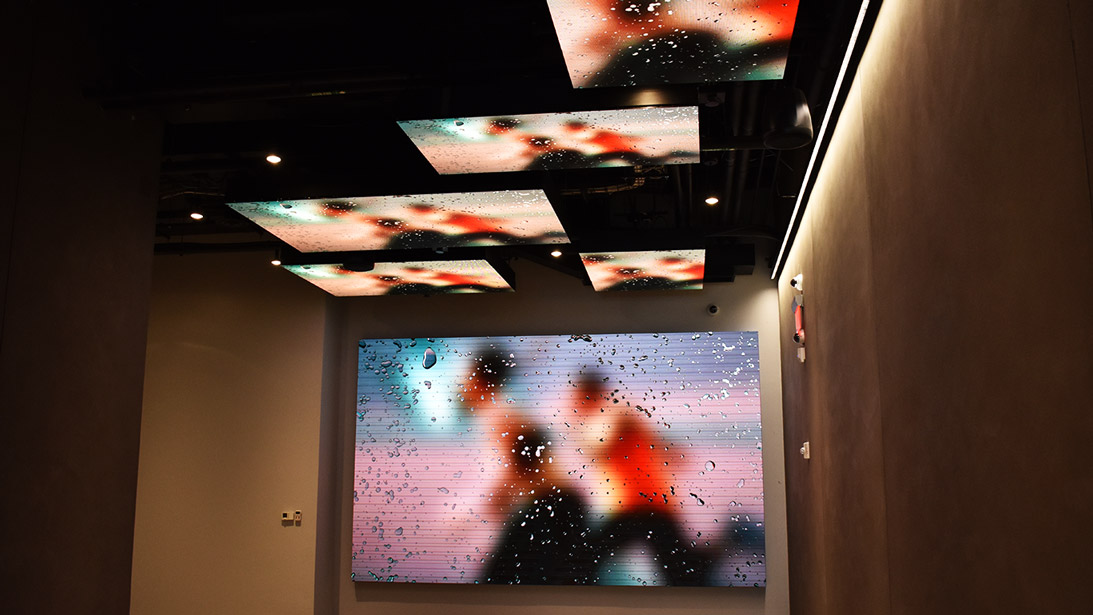 纽约总部LED视频显示器设计安装©SNA Displays