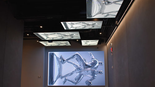 纽约总部LED视频显示器设计安装©SNA Displays