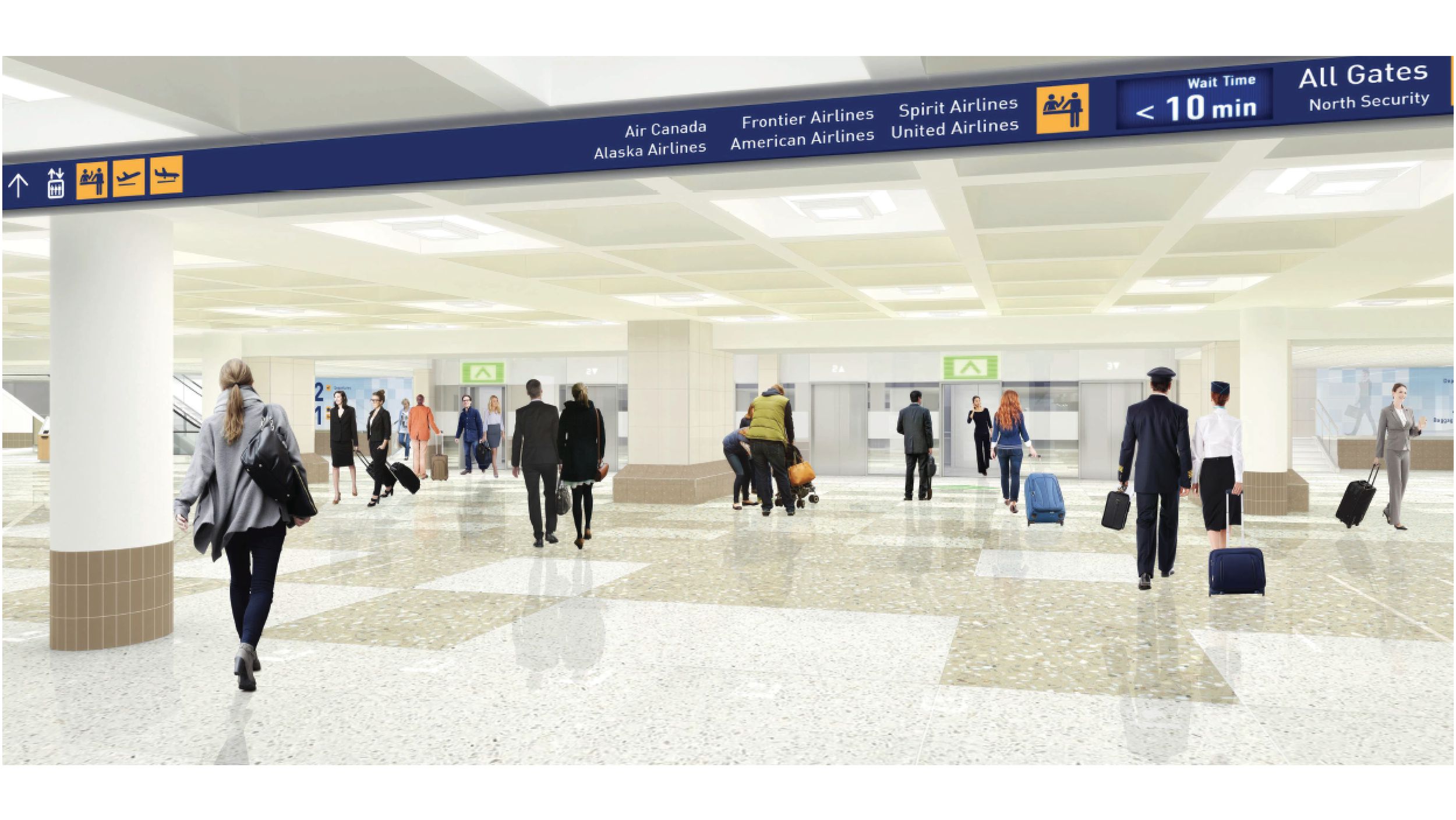 明尼阿波利斯-圣保罗国际机场导视系统设计©entro