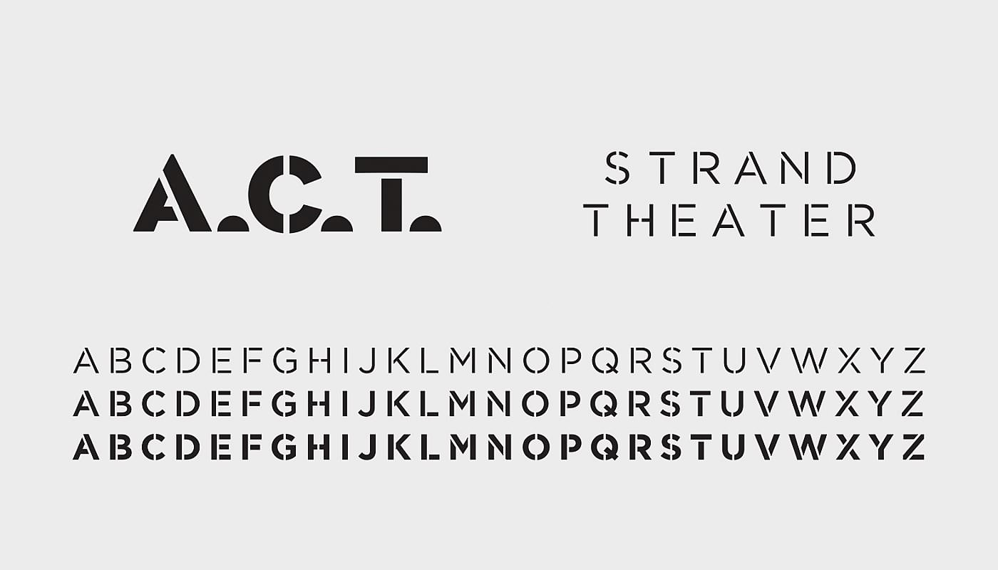 斯特兰剧院标识系统设计©SOM