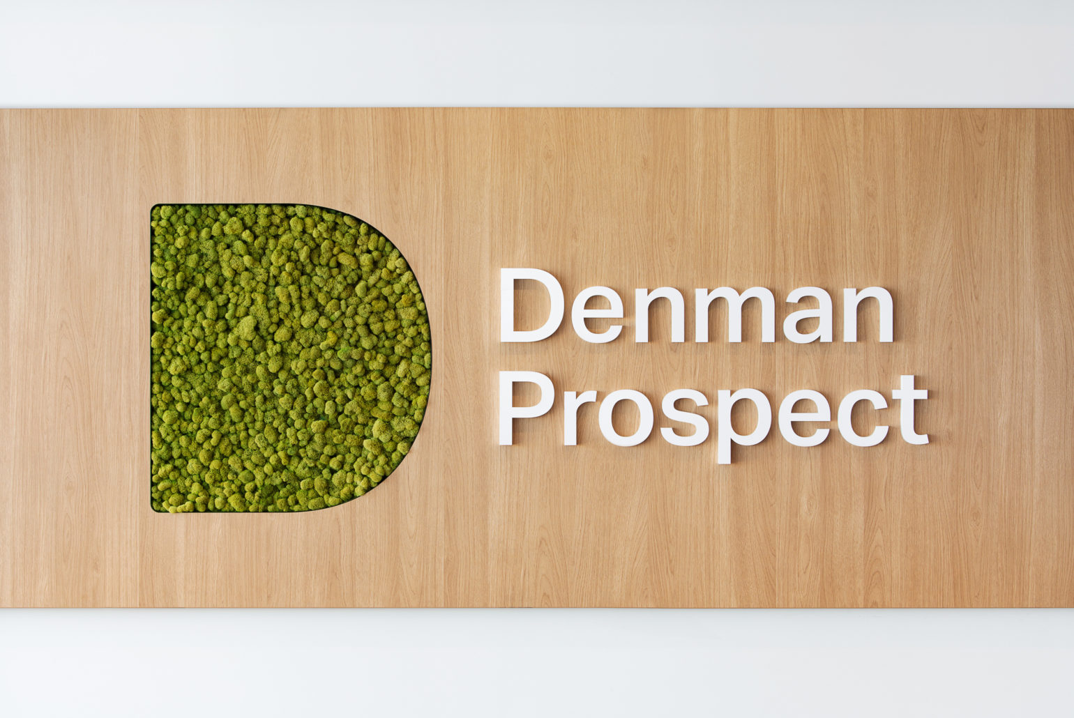 Denman Prospect 标识设计©  Swell Design Group