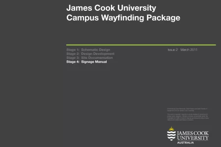 詹姆斯库克大学寻路设计手册